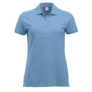 Clique Womens/Ladies Marion Polo Shirt / Light Blue